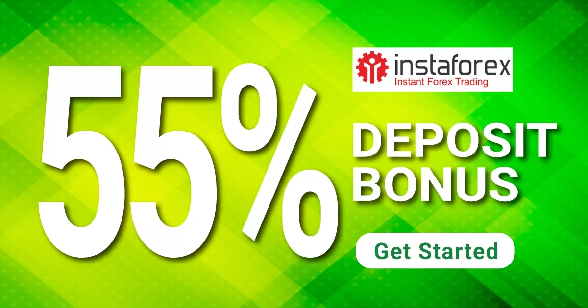 Get 55% InstaForex New Bonus on Every Deposit